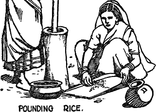 POUNDING RICE