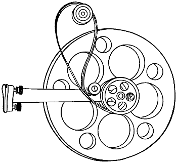 Motiograph take-up