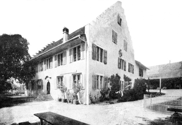 The Manor House at Wlflingen, Near Winterthur.