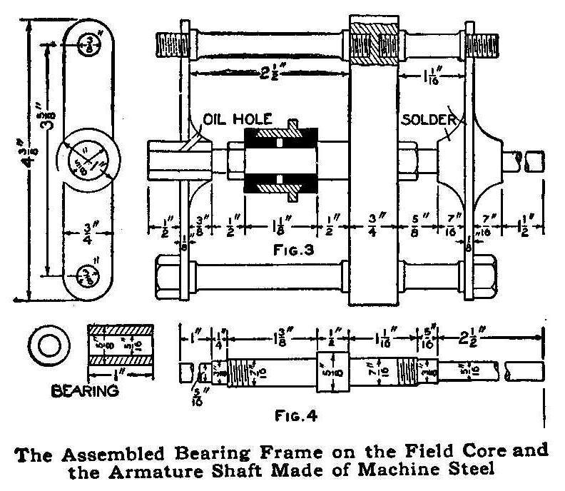 Assembled Bearing Frame