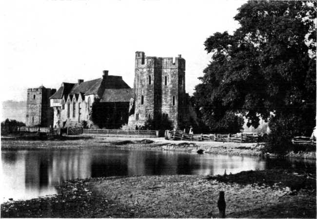 STOKESAY MANOR HOUSE, NEAR LUDLOW.