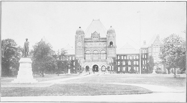 PARLIAMENT BUILDINGS. TORONTO