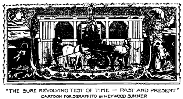 Cartoon for Sgraffito by Heywood Sumner