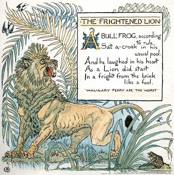 The Frightened Lion