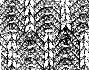 Fig. 2.—Detail of Scarf, Fig. 1.