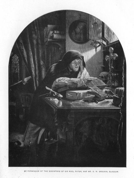 LUTHER AT ERF�RT.  By permission of the executors of Sir No�l Paton, and Mr. R. H. Brechin, Glasgow