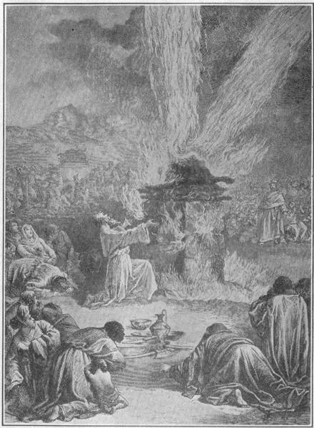 Elijah's sacrifice on Mount Carmel