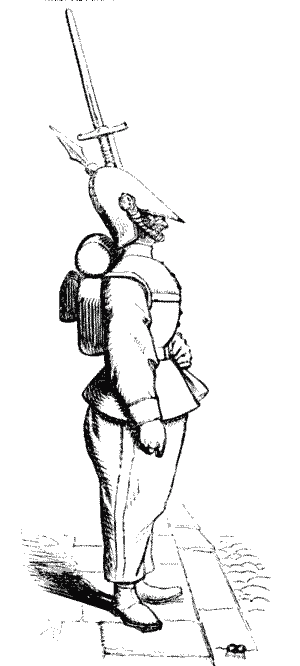 WHAT THE "BRITISH
GRENADIER" IS INEVITABLY COMING TO.