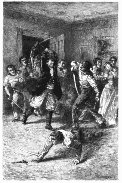 "Axe in hand."

Original etching by Adrian Marcel.