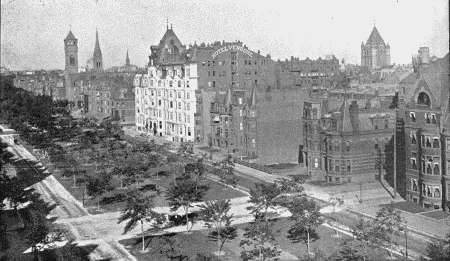 COMMONWEALTH AVENUE, BOSTON.