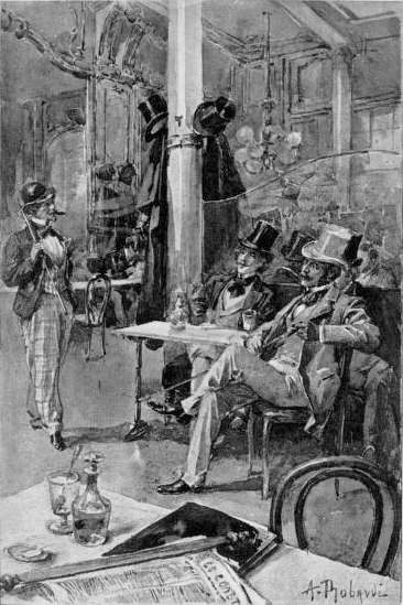 THE RENDEZVOUS AT THE CAF�