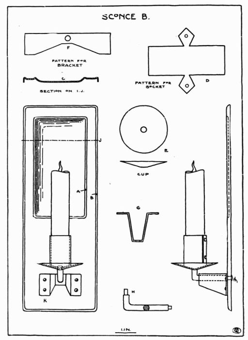 Sconce B.