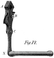 Crank with adjustable radius