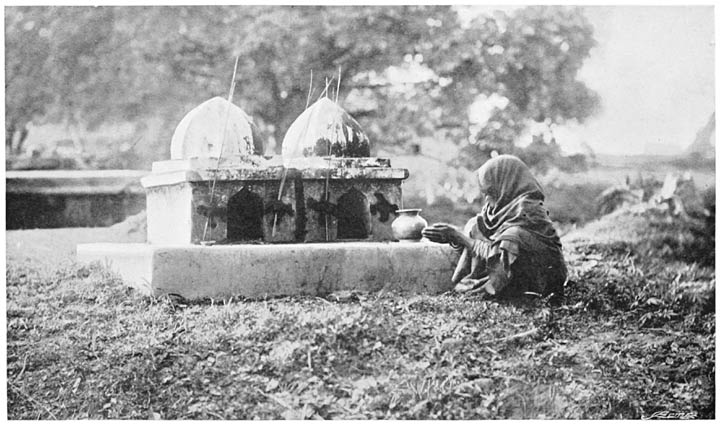 SHRINE OF BHÛMIYA WITH SWÂSTIKA.