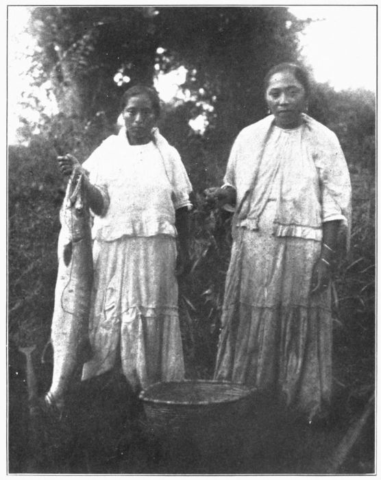 Plate 2. MAYA GIRLS FISHING.