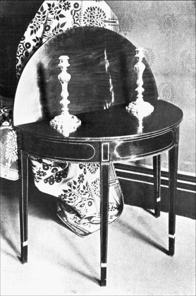 Figure 31. HEPPLEWHITE CARD-TABLE.