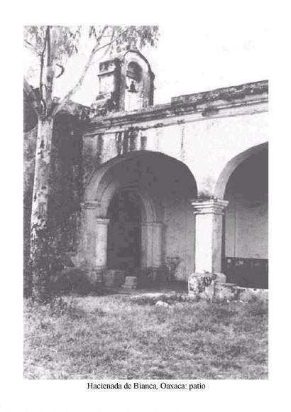 Hacienda de Bianca, Oaxaca: patio