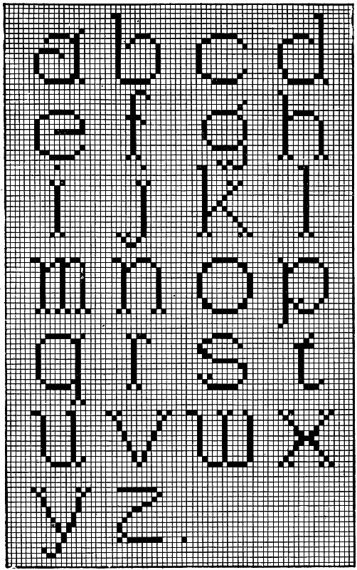 lowercase alphabet