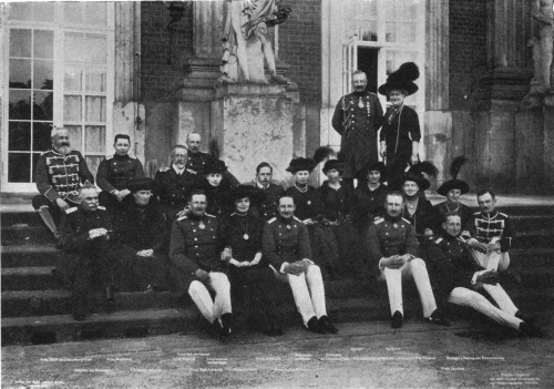 Image not available: THE EMPEROR AND EMPRESS WITH MEMBERS OF THEIR FAMILY,
TAKEN AT THE NEW PALACE, WILDPARK