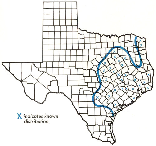 Distribution map