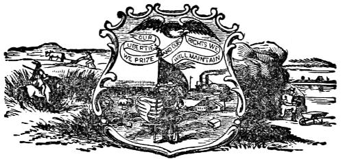 Illustration of Iowa state seal
