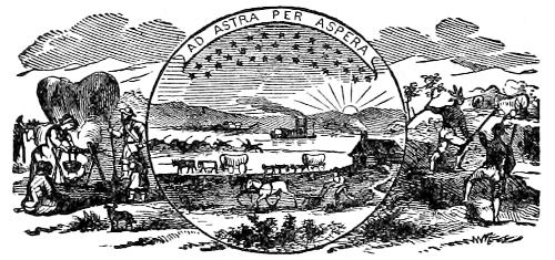 Illustration of Kansas state seal