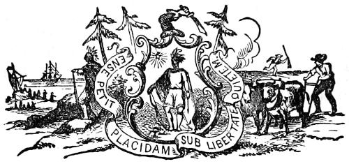 Illustration of Massachusetts state seal