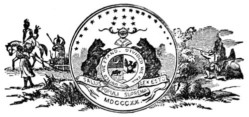 Illustration of Missouri state seal