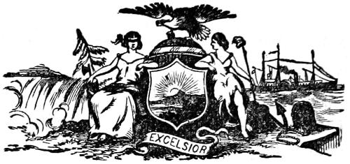 Illustration of New York state seal