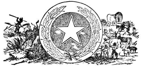 Illustration of Texas state seal