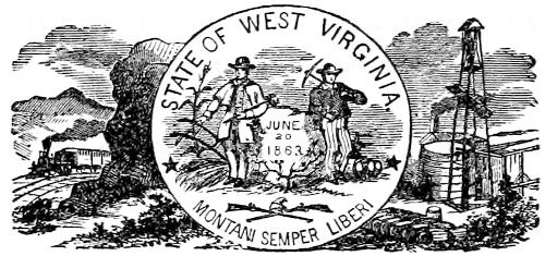 Illustration of West Virginia state seal