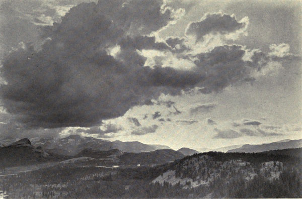 A Thunder-Storm in
the Sierras