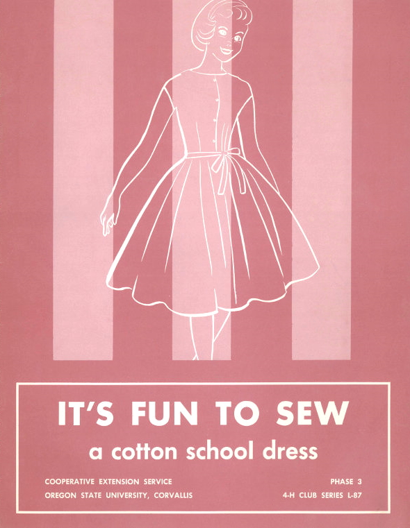 It’s Fun to Sew a Cotton School Dress