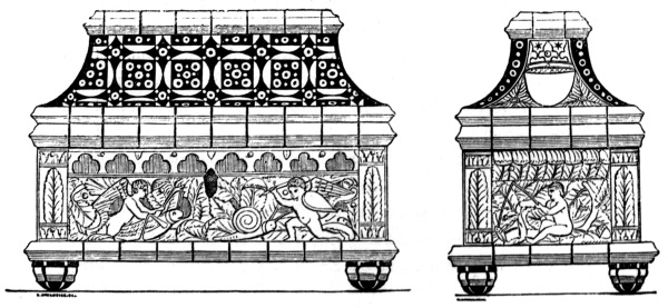 Ivory Panels From Caskets.