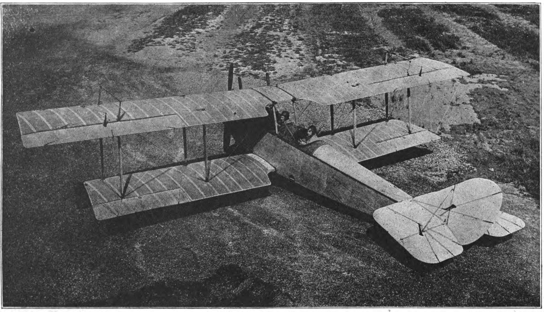 Curtiss Type JN4D Biplane Used by The United States Air Mail Service