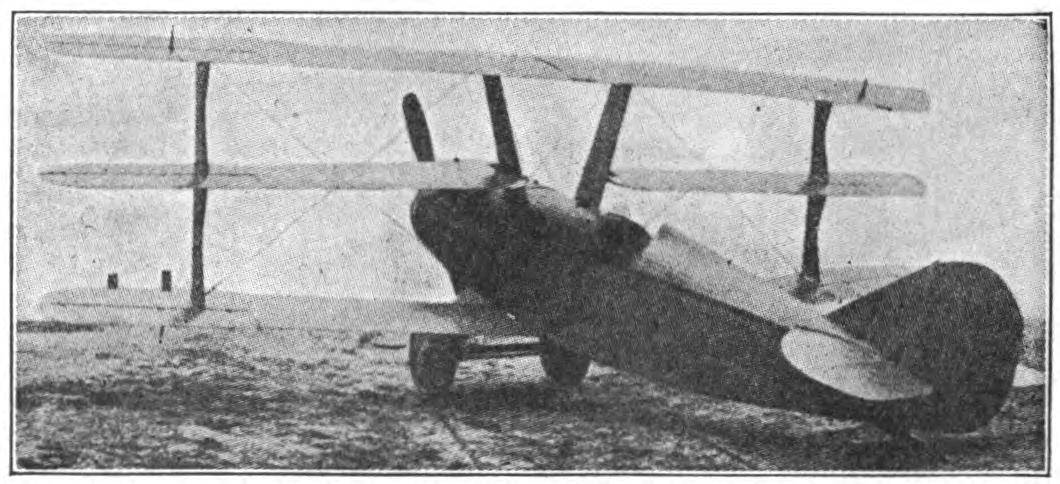 Fig. 7-A. Curtiss Triplane Speed Scout. Courtesy "Aerial Age."