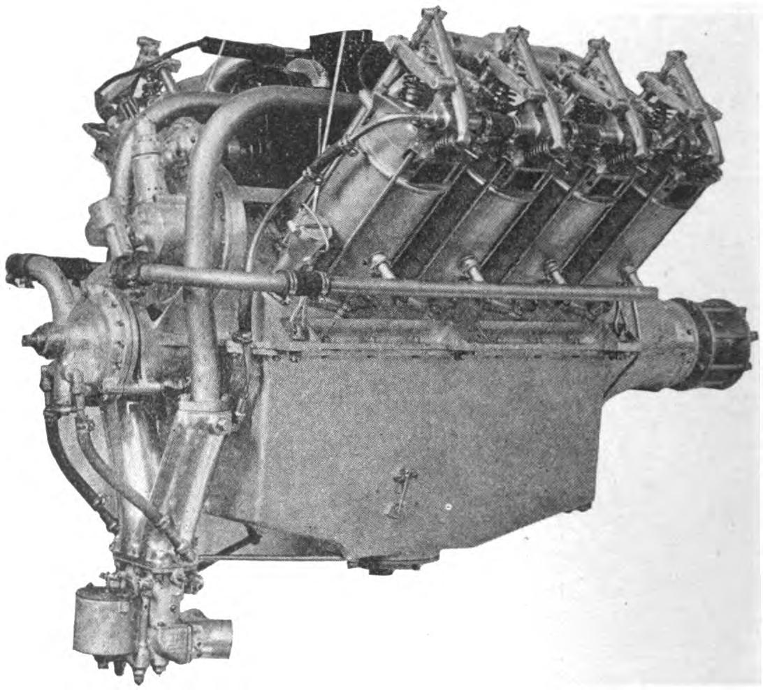 Curtiss Type OX-5 Eight Cylinder Aeroplane Motor