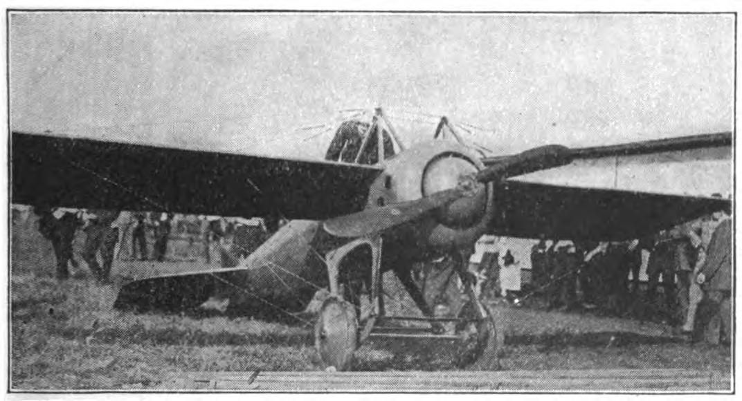 Fig. 4-A. Deperdussin Monoplane with Monocoque Body. Gordon-Bennett Racer.