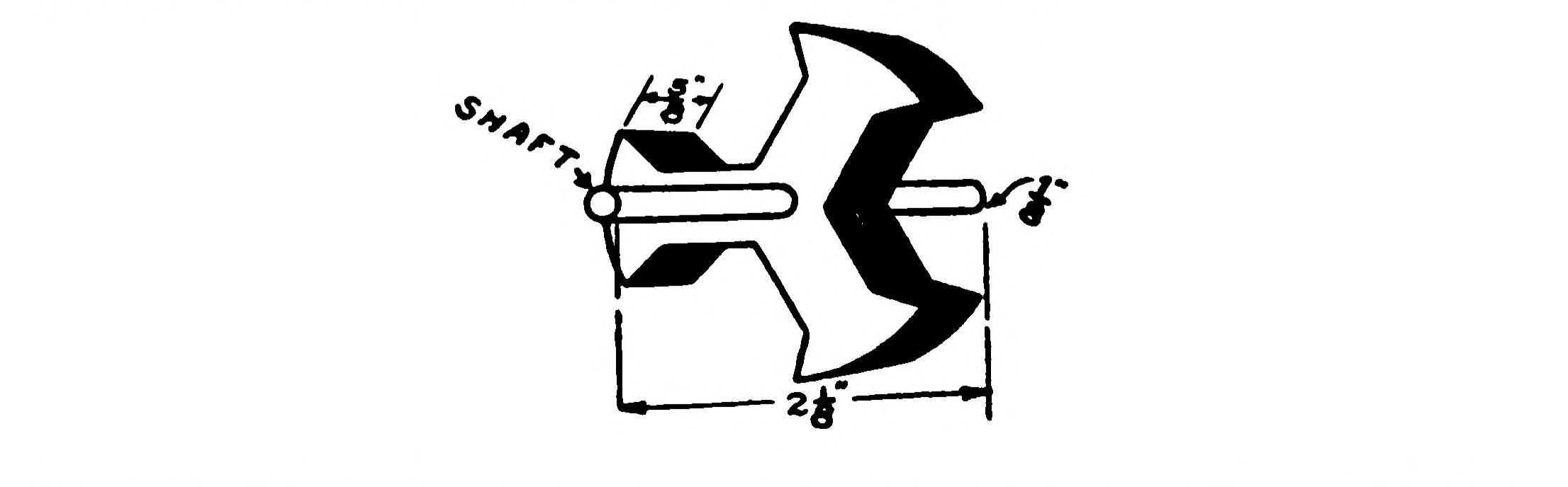 FIG. 137.—The Armature assembled on the Shaft ready to Wind.