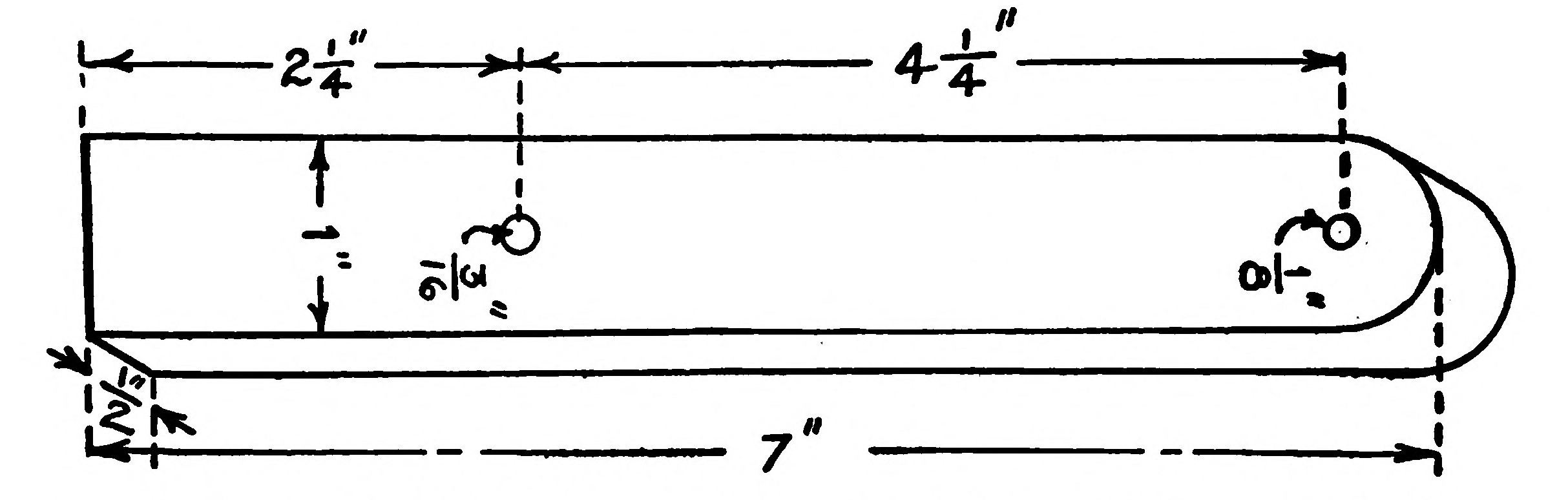 FIG. 6.—Details of one of the Uprights which support the Plates, Driving Pulleys, etc.