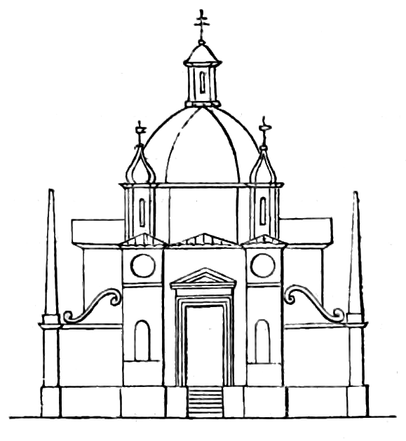 Illustration of church