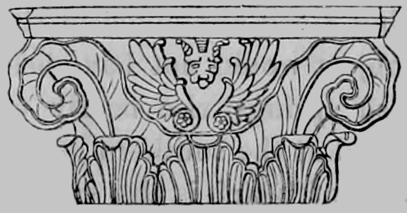 Illustration of column capital