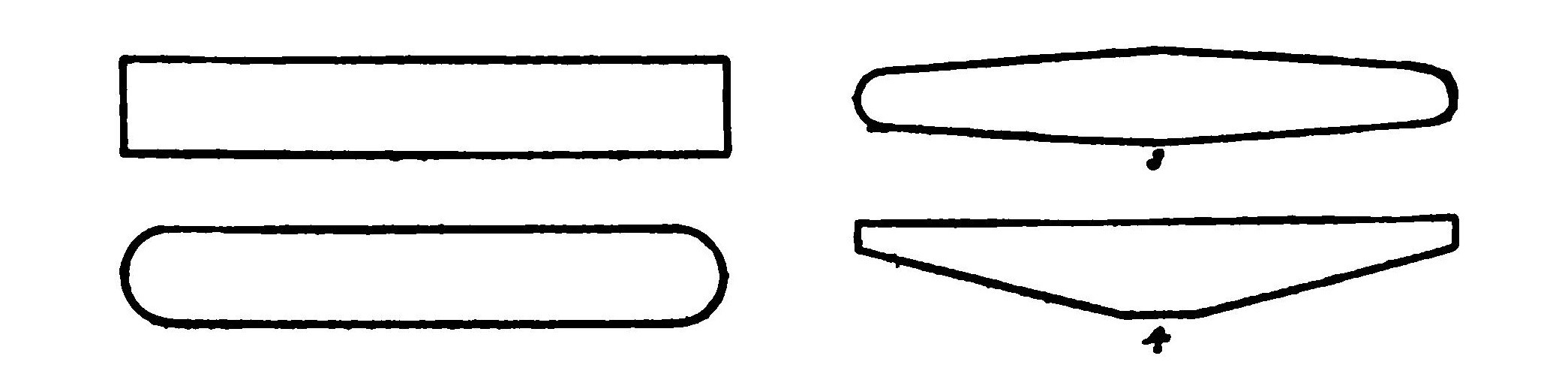 FIG. 17. Various shapes a plane may take.