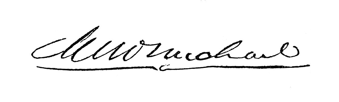 Signature of M McMichael