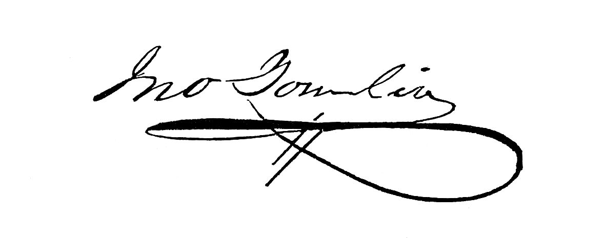 Signature of Jno Tomlin