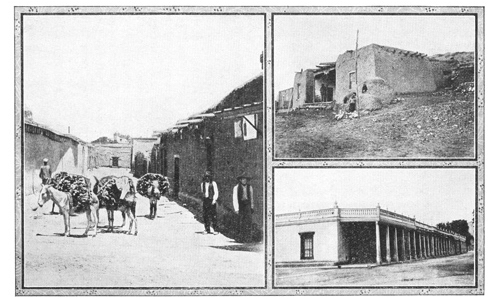 Illustration: Scenes in Early Santa Fe