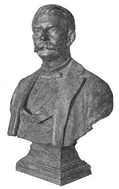 Illustration: Bust of Eugene Ware