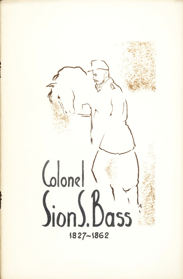 Colonel Sion S. Bass