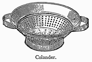 Colander.