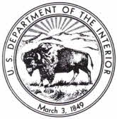 Department of Interior logo.